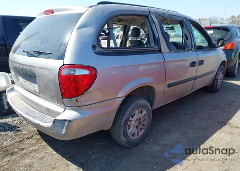 2007 Dodge Grand Caravan Se из США, поврежденный, VIN 1D4GP24R87B254054